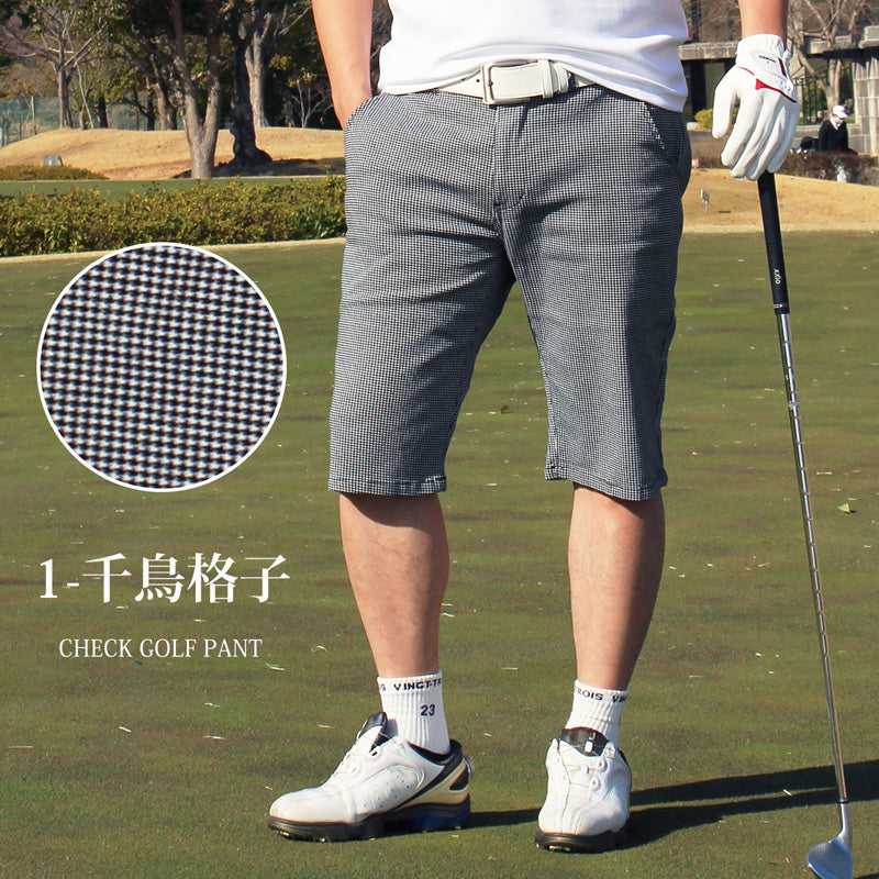 ゴルフウェア メンズ ゴルフパンツ ハーフパンツ ショートパンツ