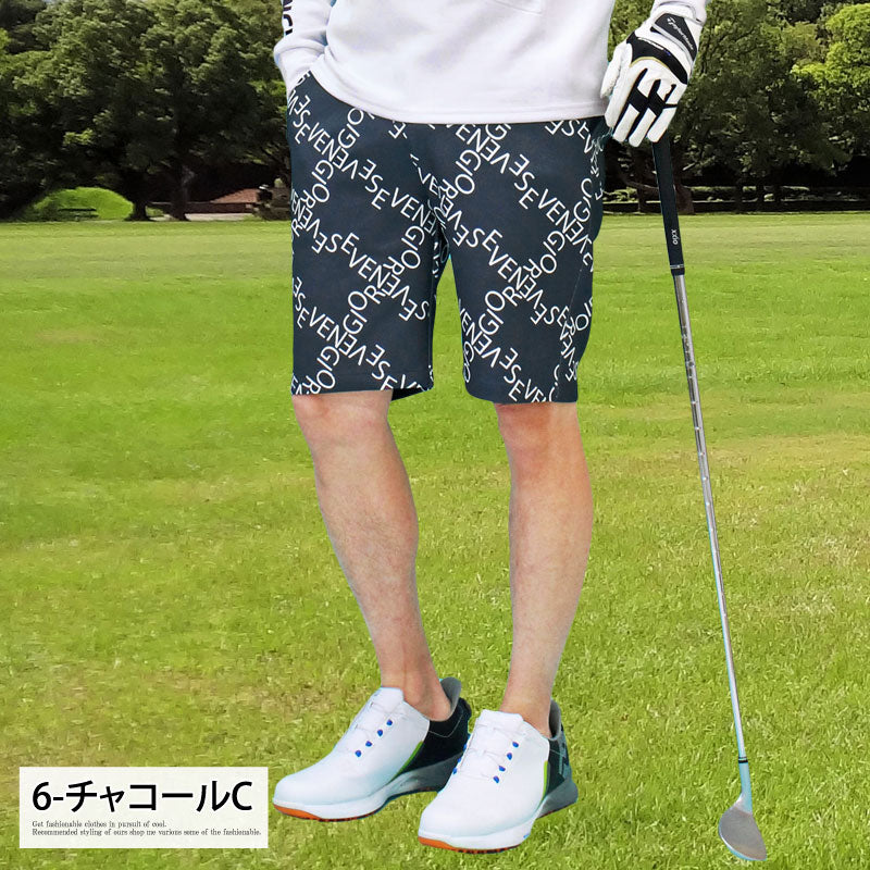 GIORNO SEVEN ジョルノセブン ハーフパンツ ショートパンツ 総柄