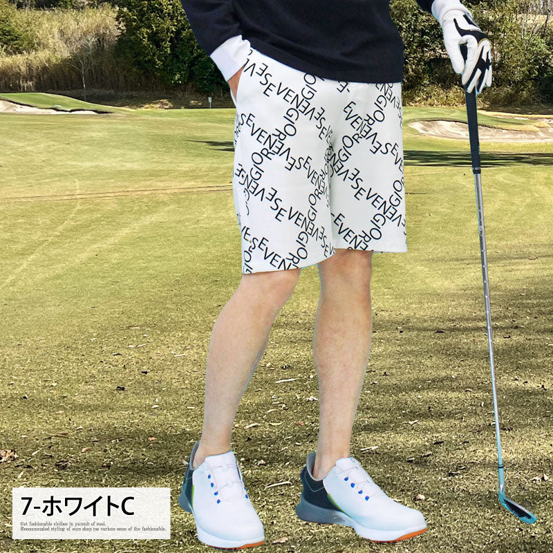 マルボン ゴルフウェア ハーフジップシャツ ショートパンツ 2点セット マルボンゴルフ メンズ ハーフジップシャツ ショートパンツ 2点