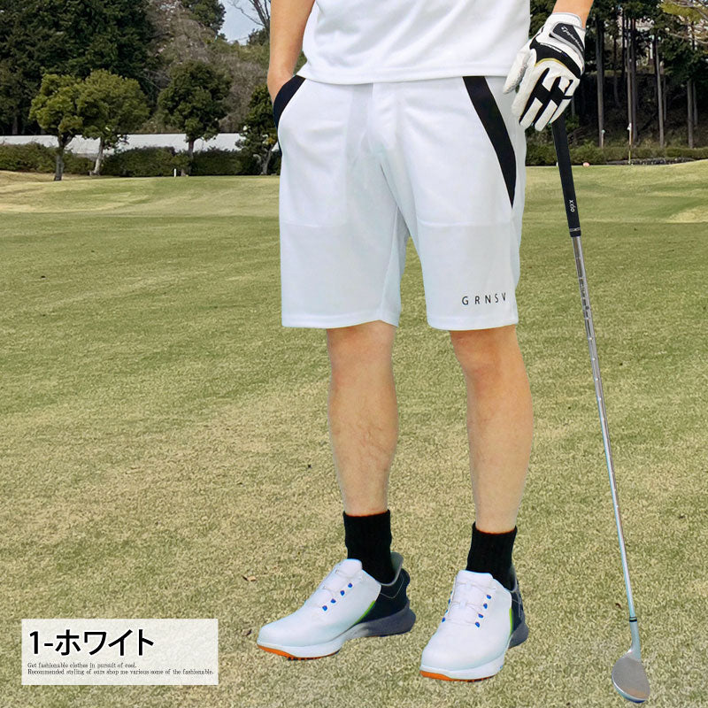 ゴルフパンツ メンズ ハーフパンツ GIORNO SEVEN ジョルノセブン