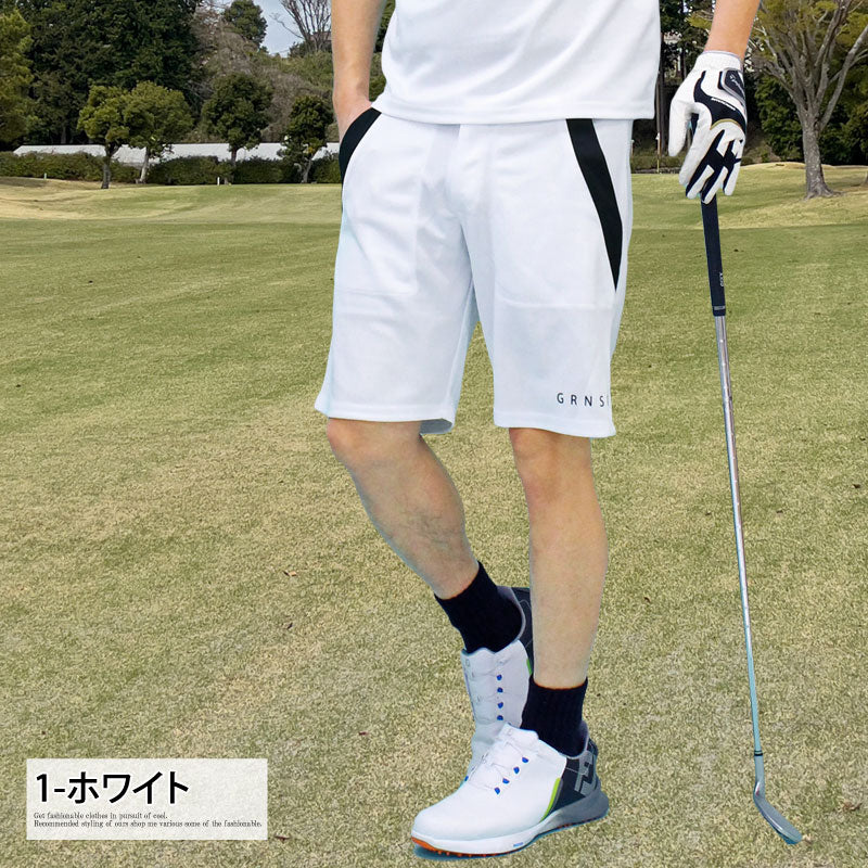 ゴルフパンツ メンズ ハーフパンツ GIORNO SEVEN ジョルノセブン