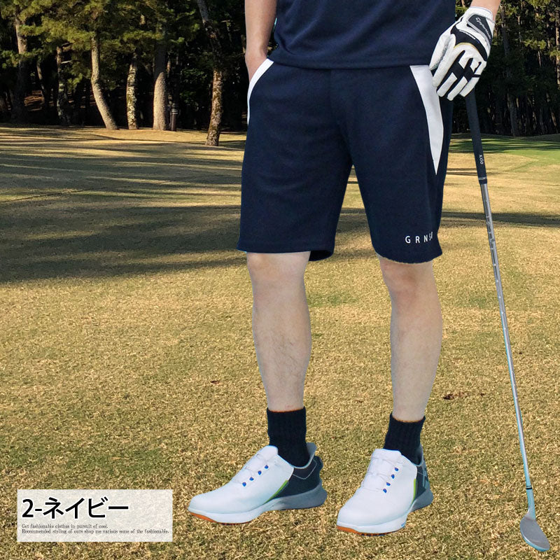 ゴルフパンツ メンズ ハーフパンツ GIORNO SEVEN ジョルノセブン