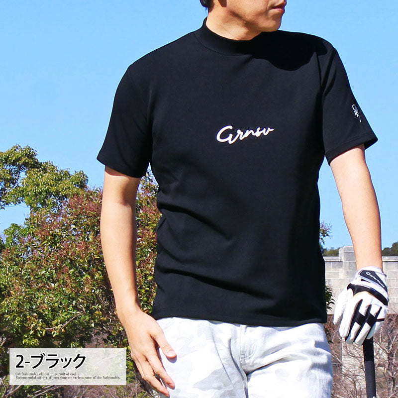GIORNO SEVEN ジョルノセブン モックネックシャツ ゴルフウェア