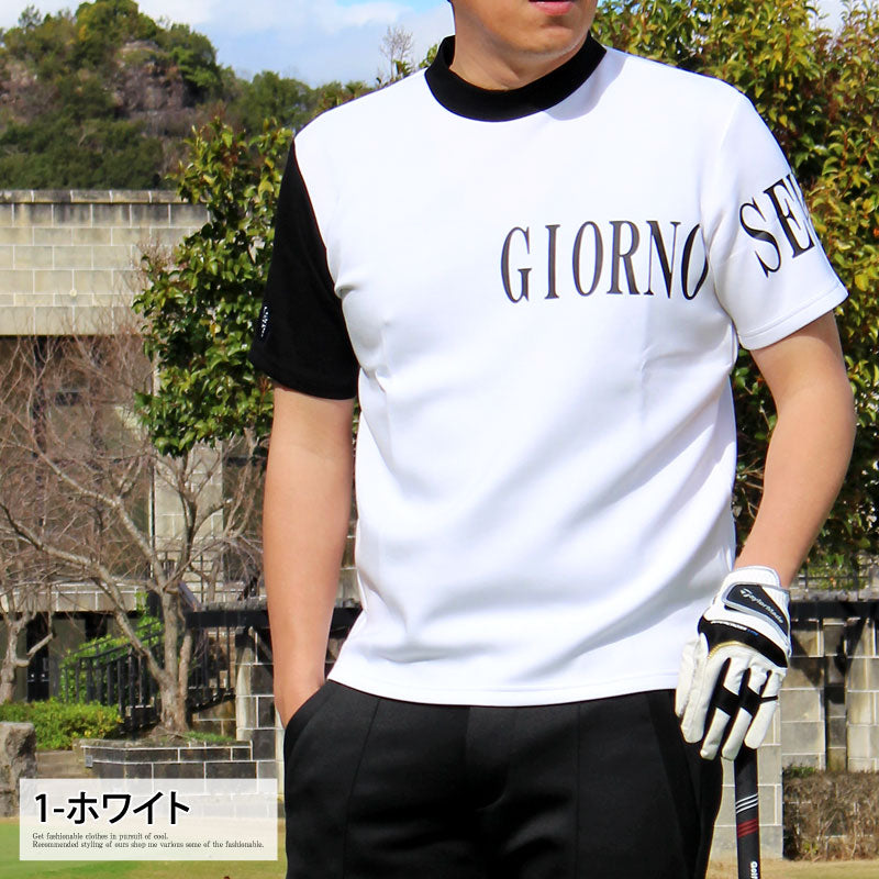 GIORNO SEVEN ジョルノセブン ゴルフウェア 接触冷感 モック