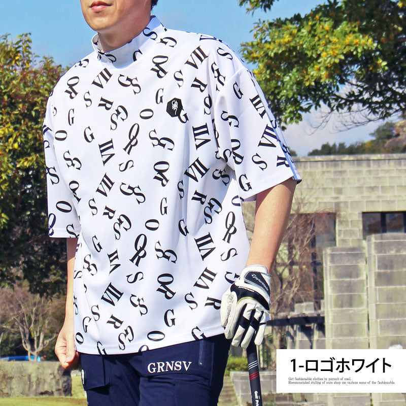 GIORNO SEVEN ジョルノセブン ゴルフウェア モックネックシャツ メンズ