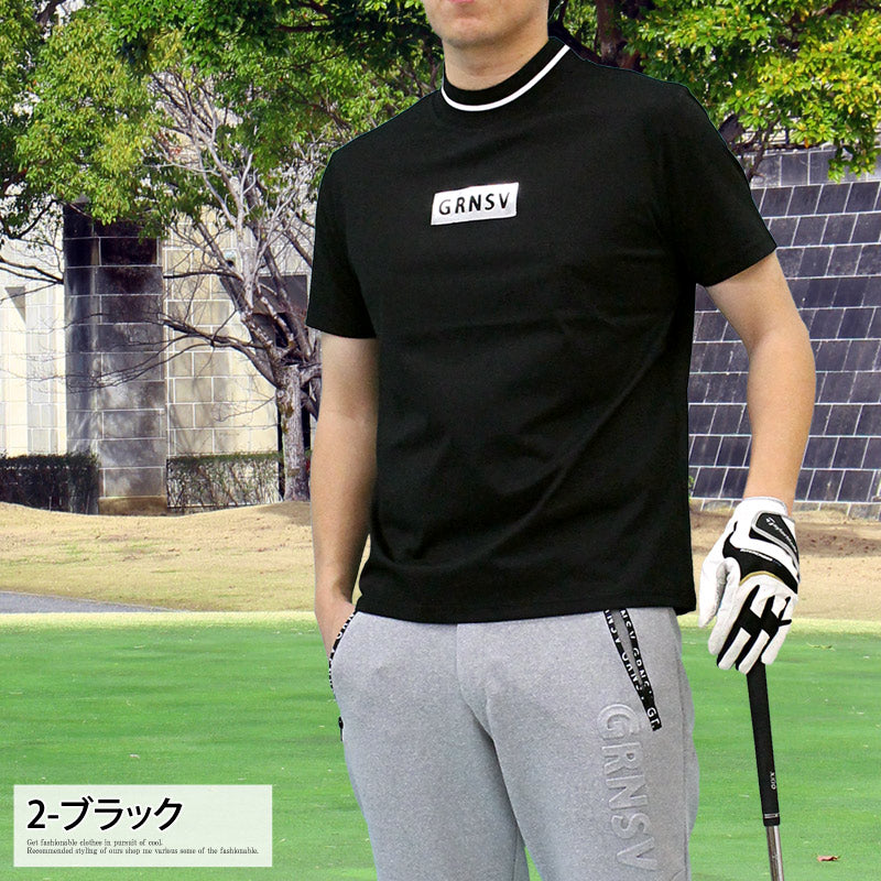 GIORNO SEVEN ジョルノセブン ゴルフウェア モックネックシャツ