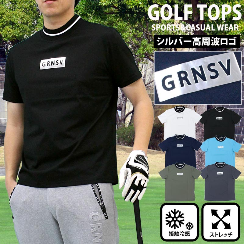 GIORNO SEVEN ジョルノセブン ゴルフウェア モックネックシャツ