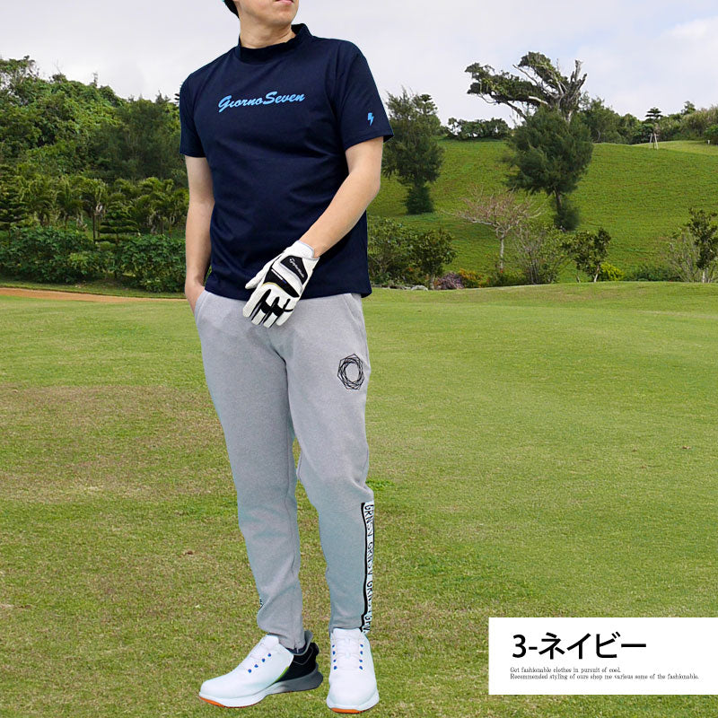 GIORNO SEVEN ジョルノセブン ゴルフウェア モックネックシャツ メンズ