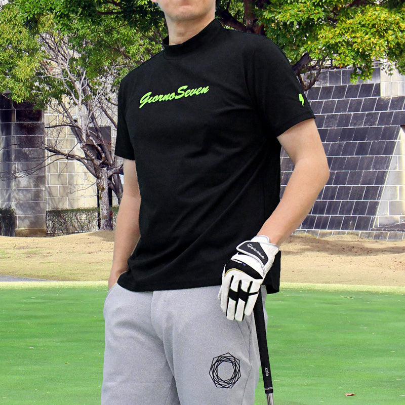 GIORNO SEVEN ジョルノセブン ゴルフウェア モックネックシャツ メンズ