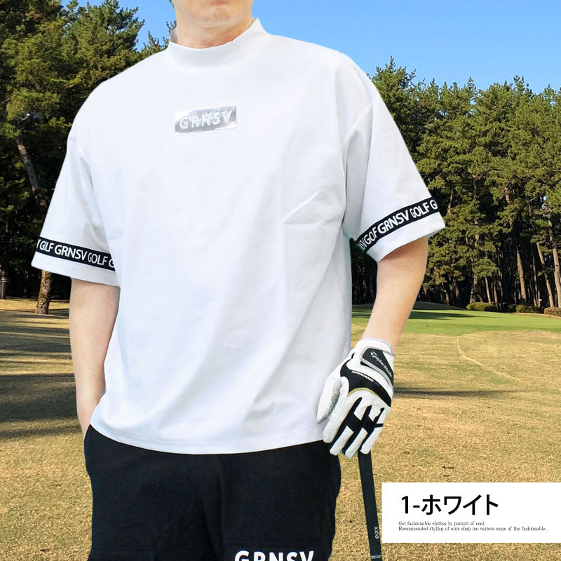 ゴルフシャツ イーストサイドゴルフ】SS Tech 1/2 ジップ モックネックシャツ