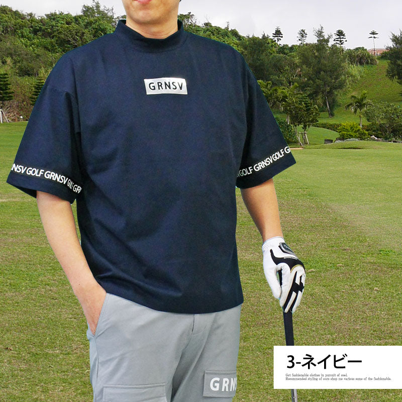 GIORNO SEVEN ジョルノセブン ゴルフウェア モックネックシャツ