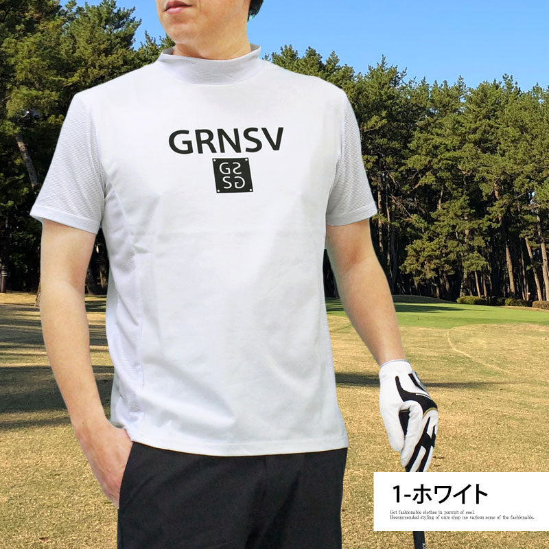 GIORNO SEVEN ジョルノセブン ゴルフウェア モックネックシャツ メンズ