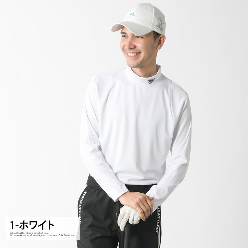 STELLA77GOLF ゴルフウェア モックネックシャツ アンダーウェア