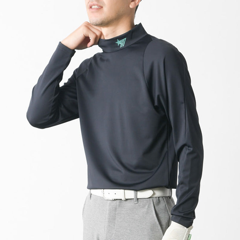 STELLA77GOLF ゴルフウェア モックネックシャツ アンダーウェア