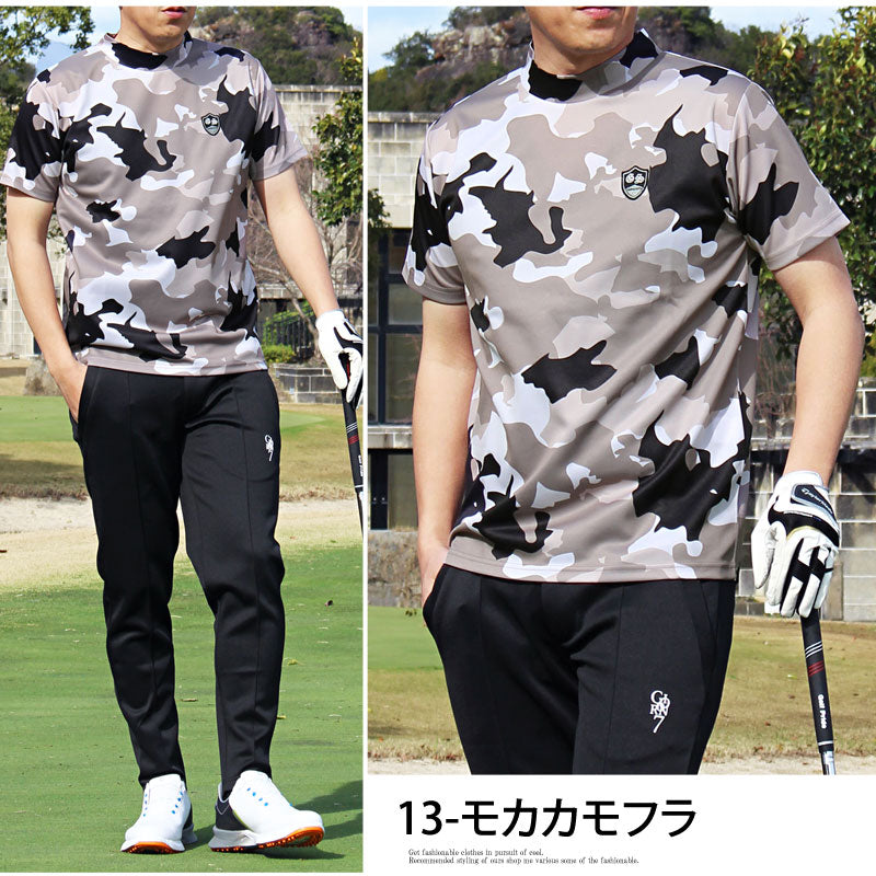 ゴルフメンズポロシャツ半袖7枚まとめ売りセット