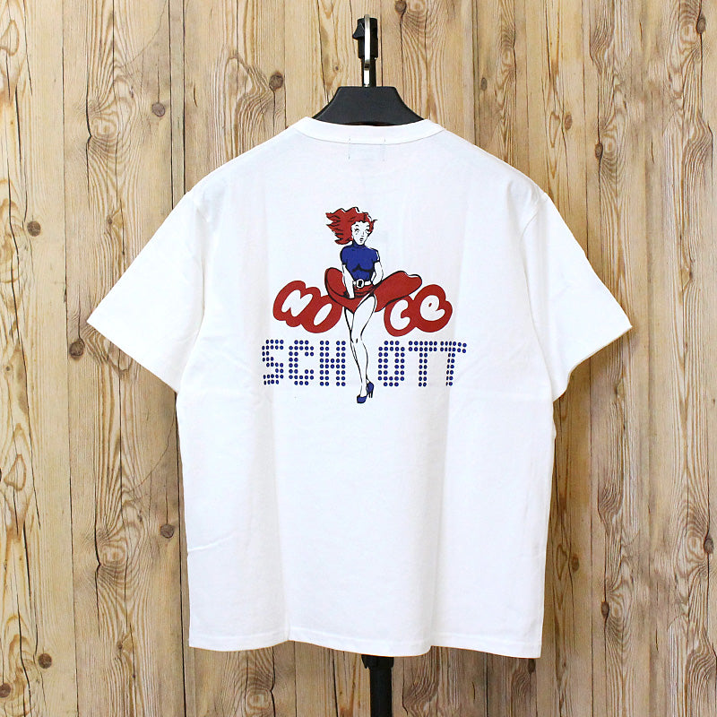 Schott ショット NICE Schott T-SHIRT 782-6190001 ナイスショット 