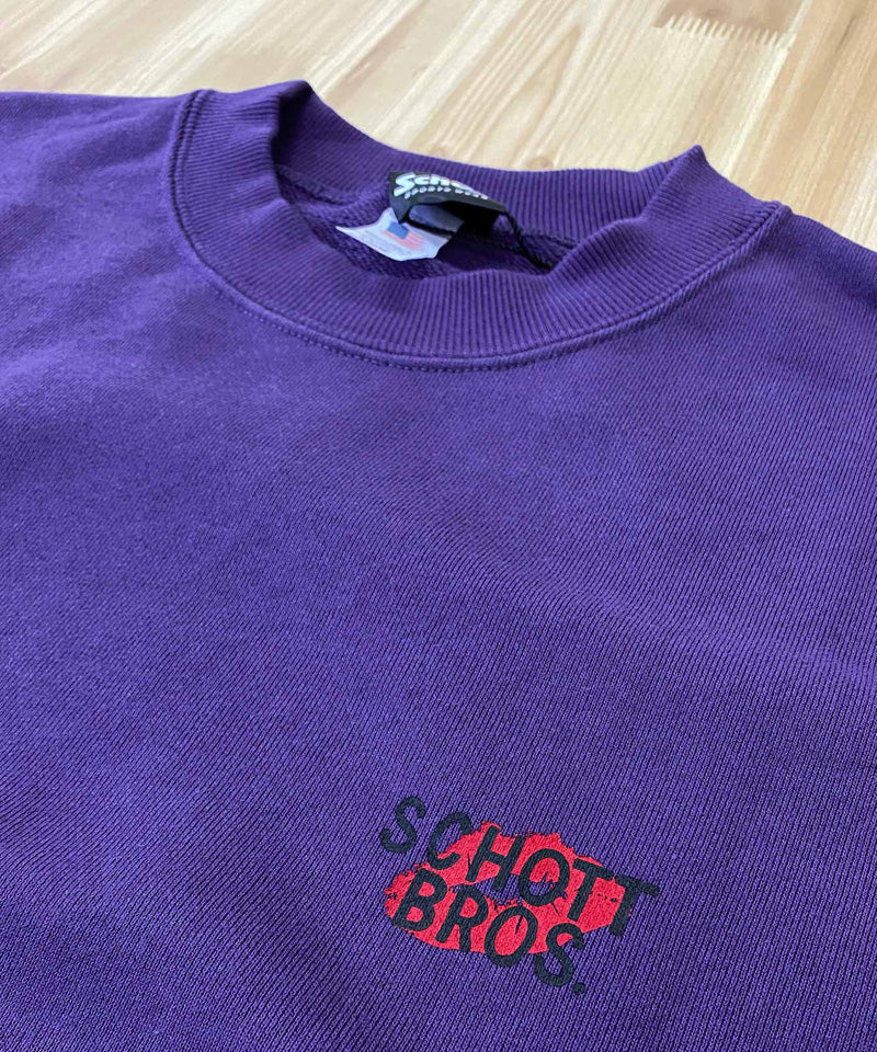 Schott ショット メンズ KISS PANTHER キスマークパンサークルーネック
