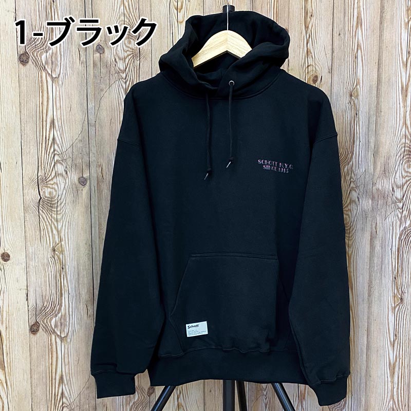 Schott ショット HOODED SWEAT N.Y. バタフライ刺繍プルパーカー – TopIsm