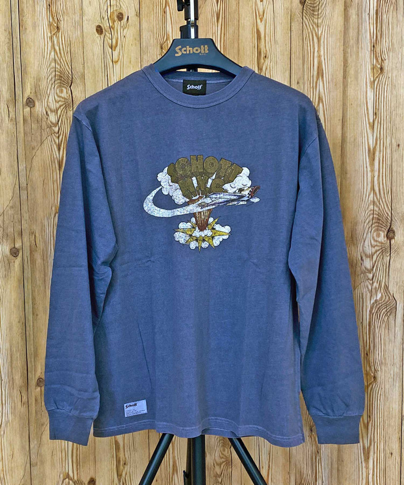 Schott ショット AIRPLAIN LS T-SHIRT エアプレーン ロンT
