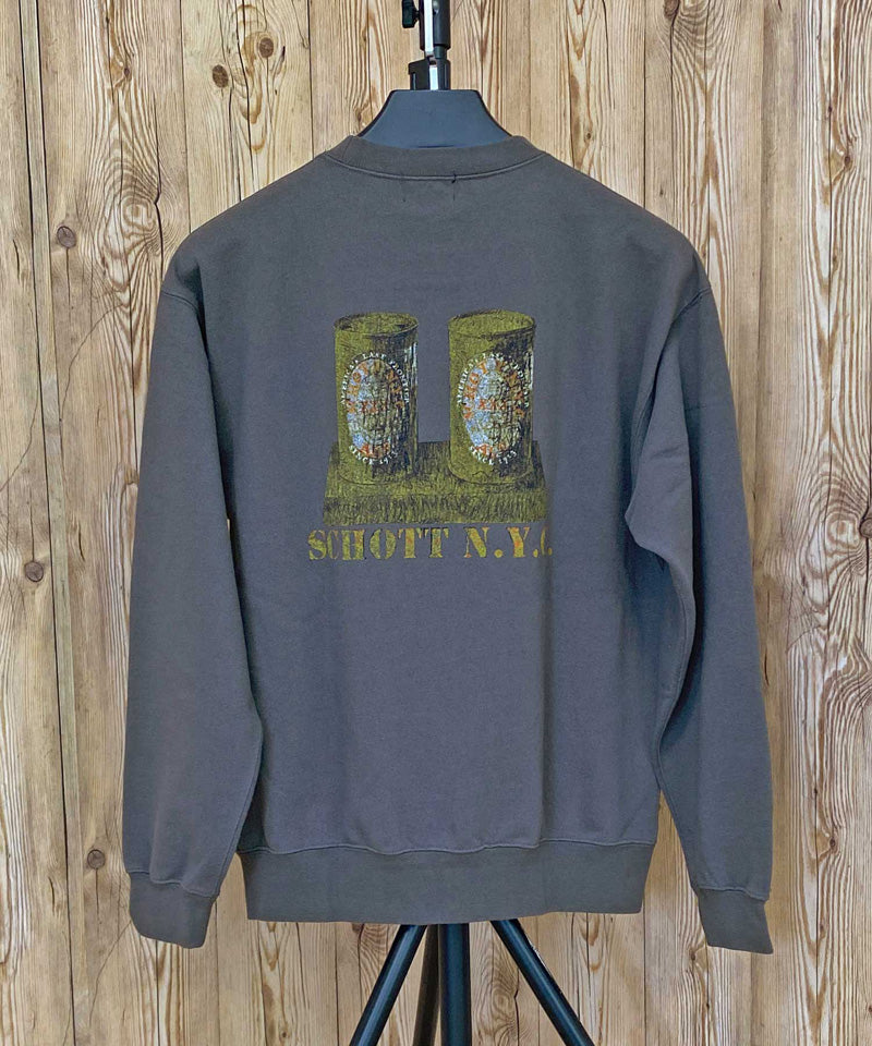 Schott ショット EC CREW イーシー クルースウェット トップス Schott N.Y.C ショット EC CREW SWEAT イーシー クルー