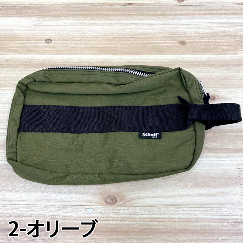 Schott ショット ユーティリティ ジップ ポーチ サコッシュ Schott ショット UTILITY ZIP POUCH/ユーティリティ ジップ