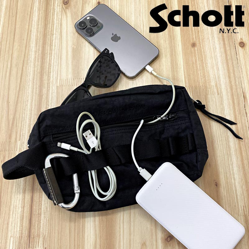 Schott ショット UTILITY ZIP POUCH/ユーティリティ ジップ