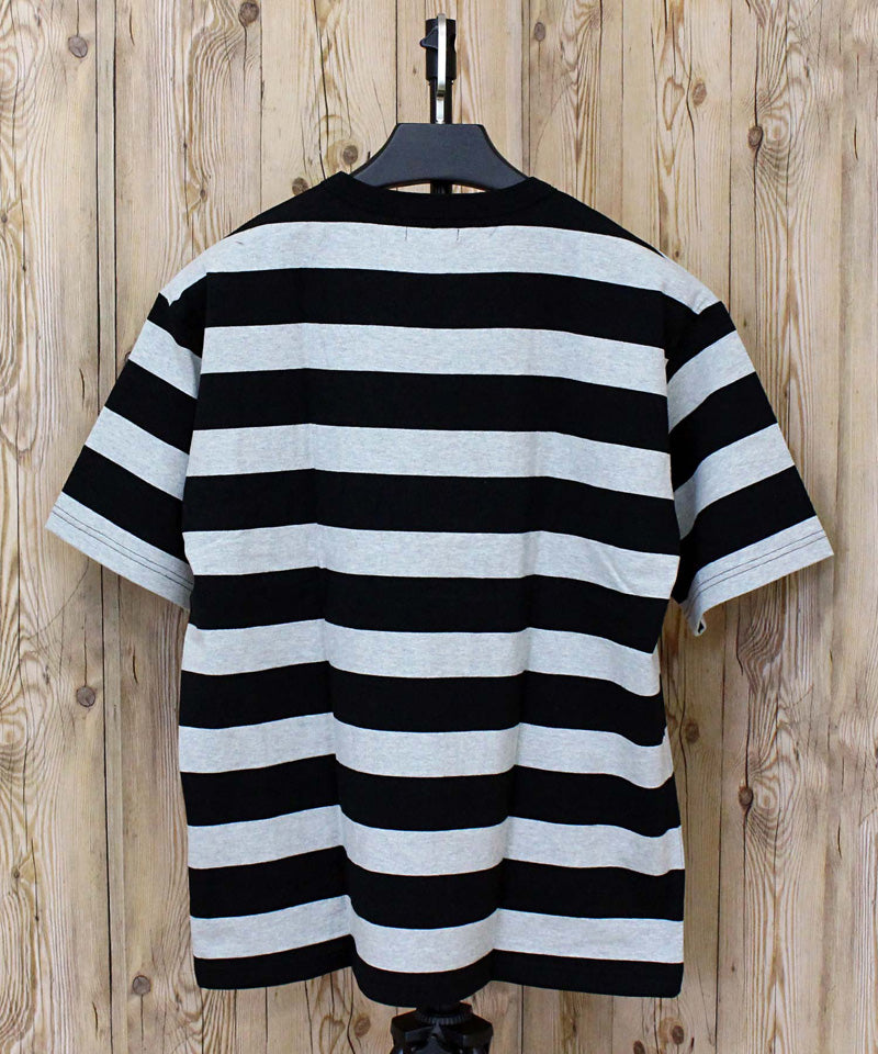 Schott ショット WIDE BORDER POCKET T-SHIRT ワイドボーダー ポケット