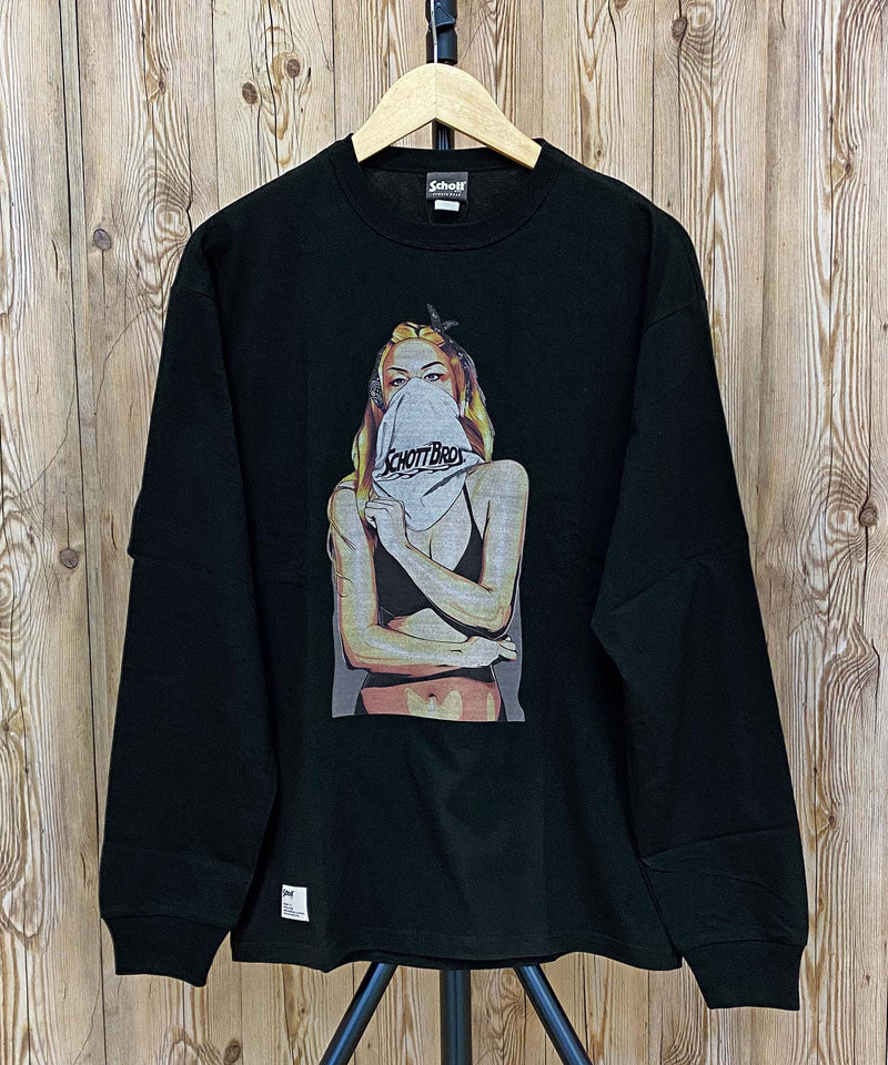 Schott ショット PINNUP ピンナップ ロングスリーブTシャツ トップス