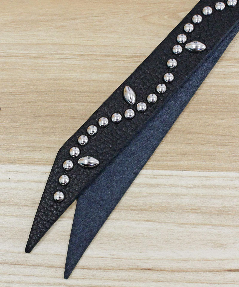 Schott ショット FLOWER STUDS LEATHER KEY HOLDER フラワースタッズ