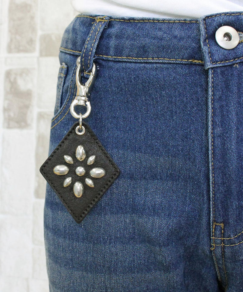 Schott ショット SPURK STUDS KEY HOLDER スパークスタッズ