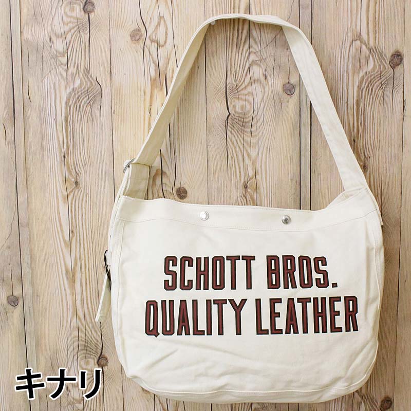 Schott ショット ロゴプリント NEWSPAPER BAG ニュースペーパーバッグ