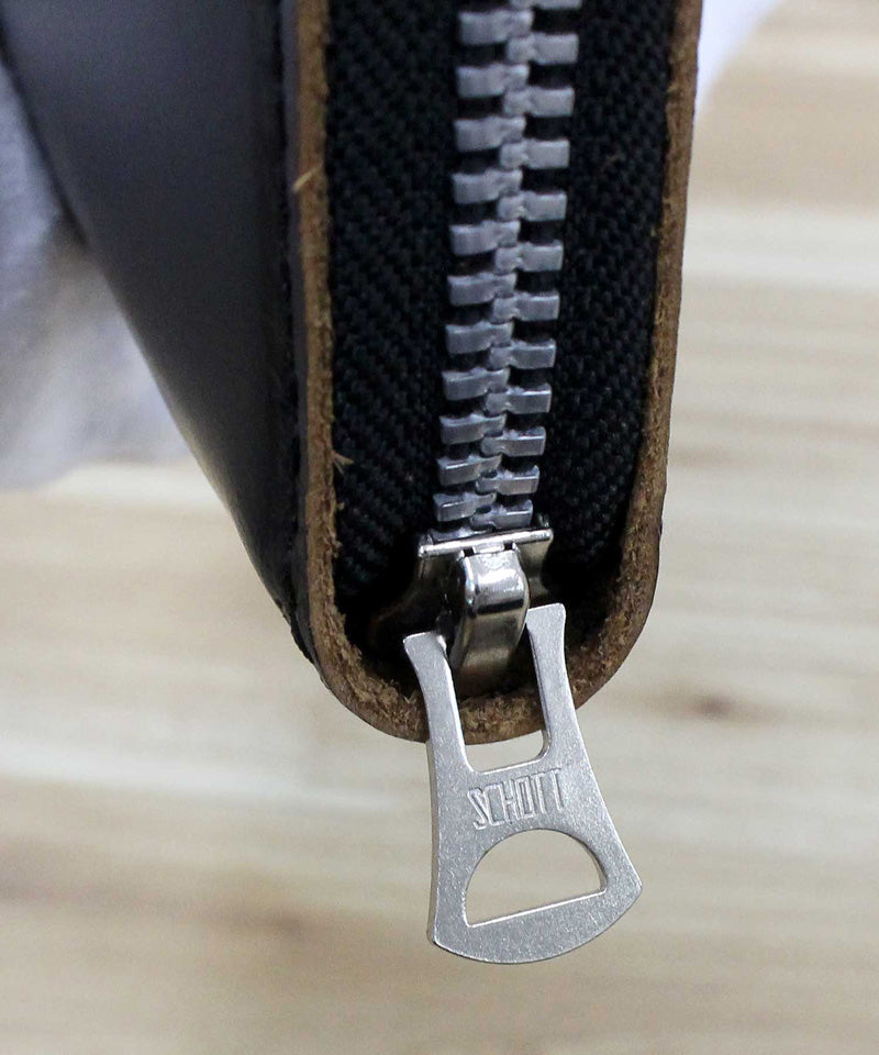 Schott ショット ONE STAR ZIP WALLET 本革長財布 ワンスター ジップ