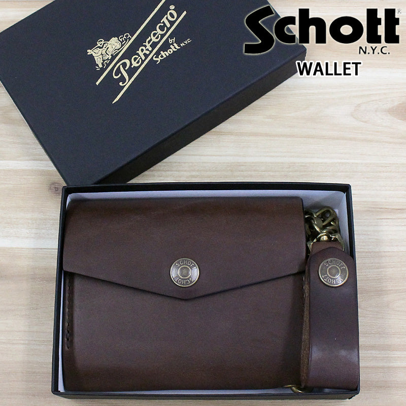 Schott ショット PERFECT WALLET MIDIUM パーフェクトウォレット