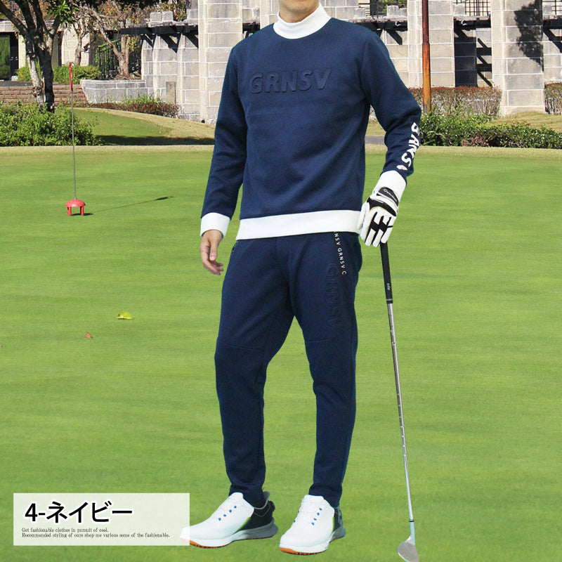 美品♪デサントゴルフ セットアップ モックネック ネイビー S ゴルフウェア 美品♪デサントゴルフ セットアップ モックネック ネイビー S ゴルフウェア