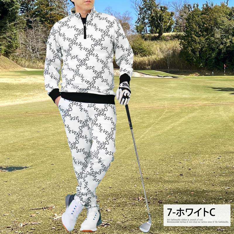 Magliano 21ss セットアップ ゴルフウェア セットアップ 上下 メンズ モックネックシャツ