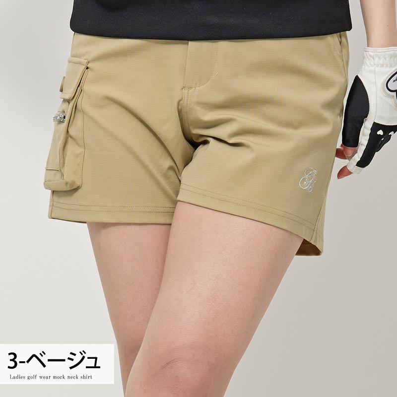 gs GOLF ゴルフショートパンツ レディース ゴルフウェア ハーフ