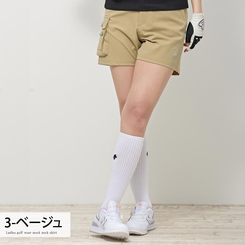 gs GOLF ゴルフショートパンツ レディース ゴルフウェア ハーフ