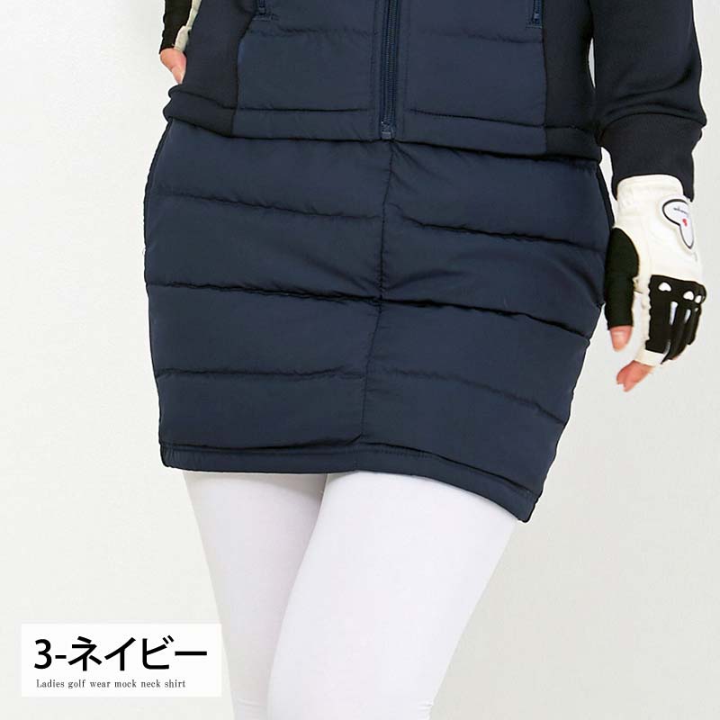 ゴルフウエア ダウンスカート 膝上スカート PXG ゴルフウェア
