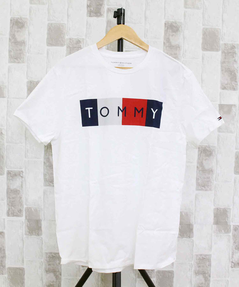 TOMMY HILFIGER トミー ヒルフィガー フロントロゴ スカリア半袖T 