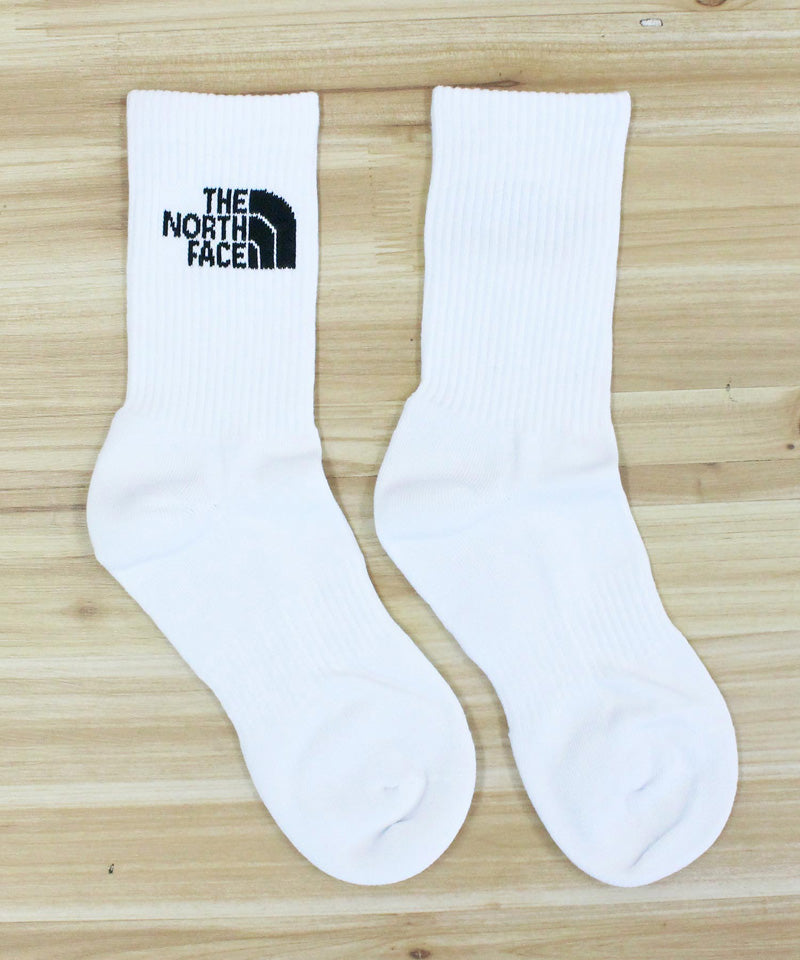 THE NORTH FACE ザ ノースフェイス ロゴ ミッド ソックス 靴下 LOGO