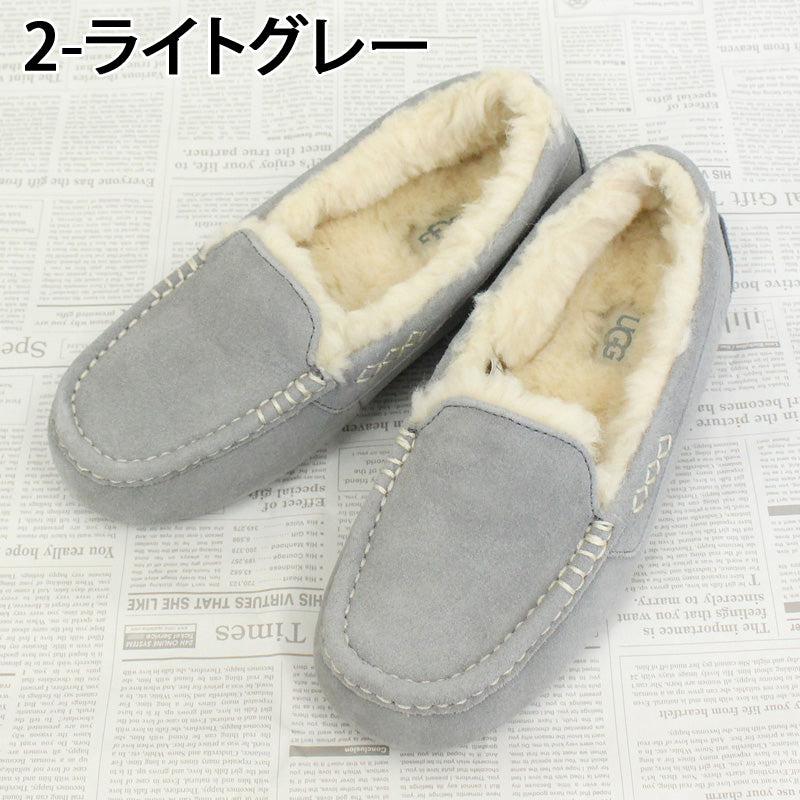 冬ギフト  UGG ドライビング スリッポン スウェード アンスレー アグ 靴