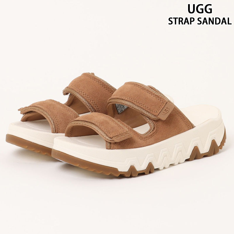 【未使用級】UGG ケイディー　コンフォートサンダル　厚底　ストラップ UGG アグ キャップトレイルストラップ スライドサンダル 厚底 CapTrail