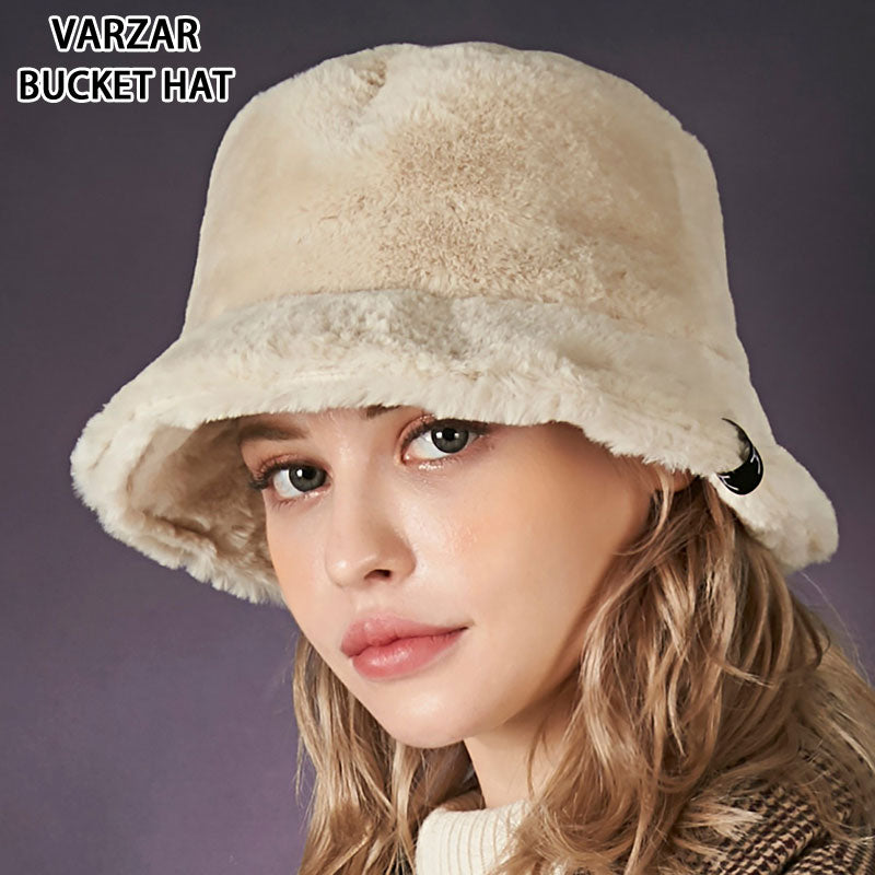 VARZAR バザール ファーロゴポイント バケットハット – TopIsm