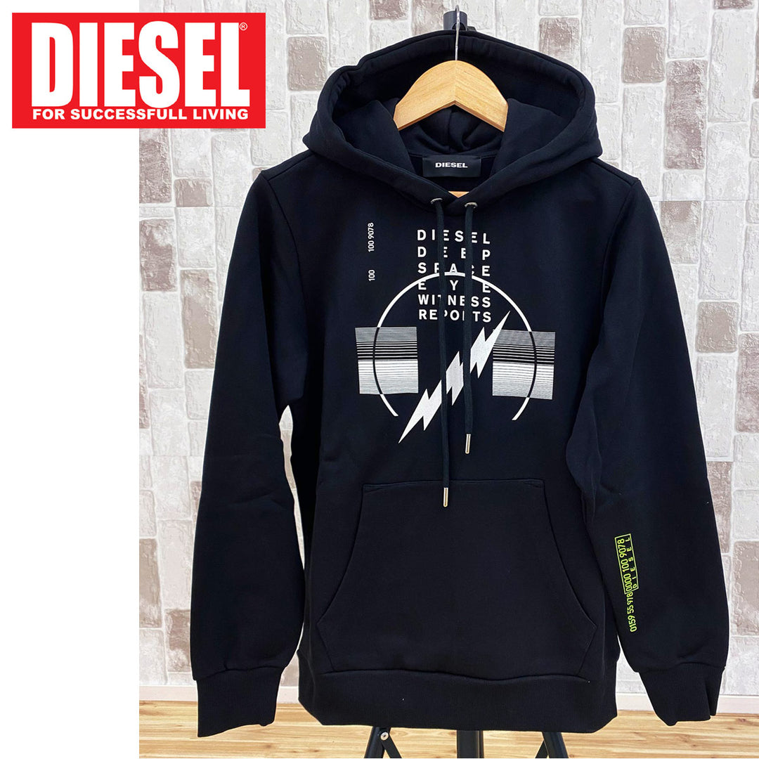 DIESEL ディーゼル アイコンモチーフプリント スウェット