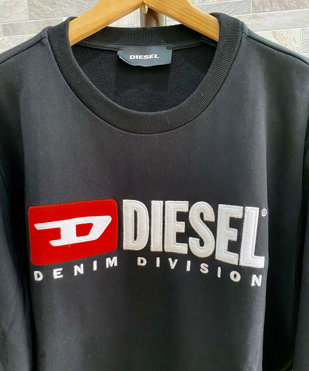 DIESEL ディーゼル ロゴ刺繍 スウェットプルオーバー – TopIsm