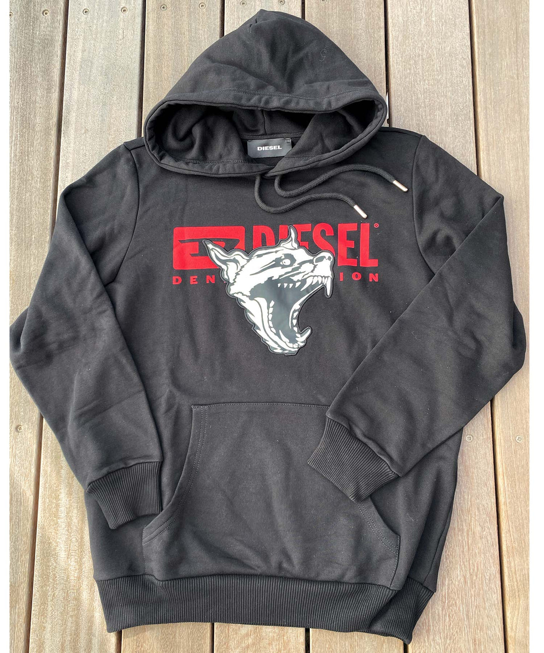 DIESEL ディーゼル タイダイ フックデザインスウェットパーカー