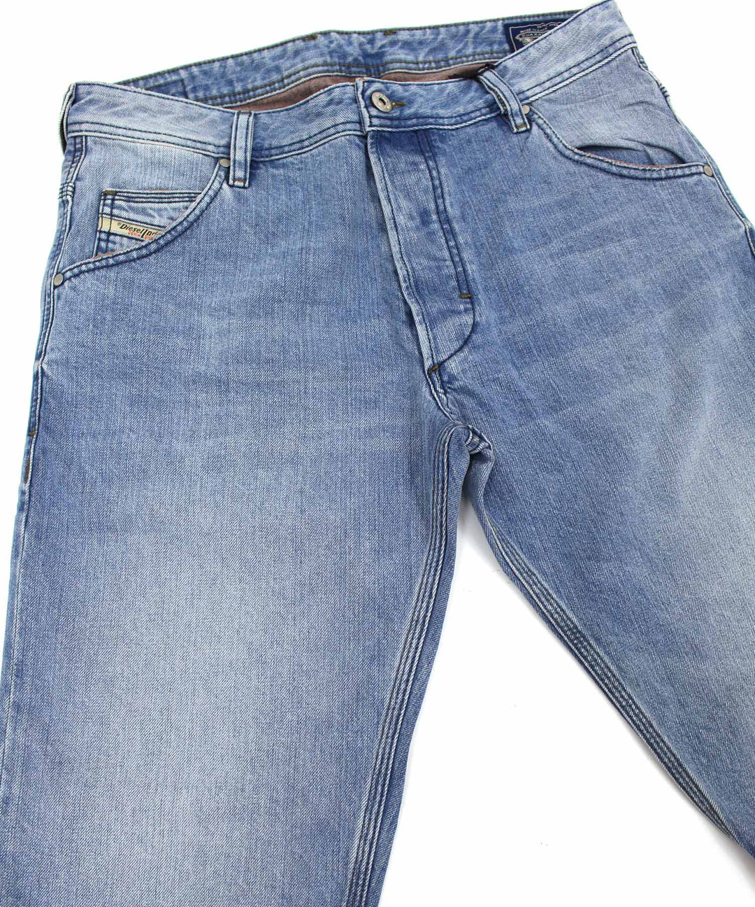 E39 ★良品 DIESEL ディーゼル KROSHORT スウェット デニム ハーフパンツ サイズ30 DIESEL ディーゼル ビンテージウォッシュ デニム ハーフパンツ