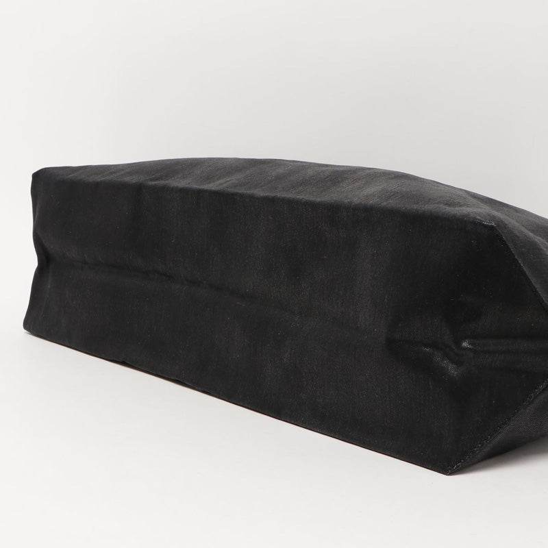 DIESEL ディーゼル ブラックコーティング メンズ トートバッグ ロゴ D