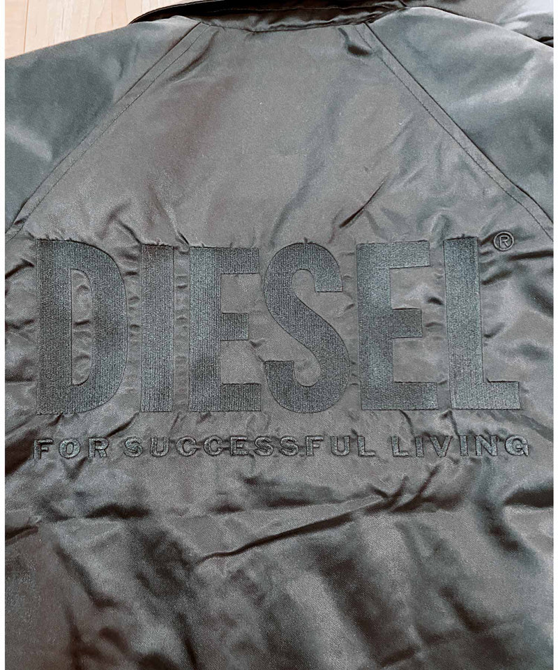 DIESEL ディーゼル ロゴ刺繍 コーチジャケット ナイロン