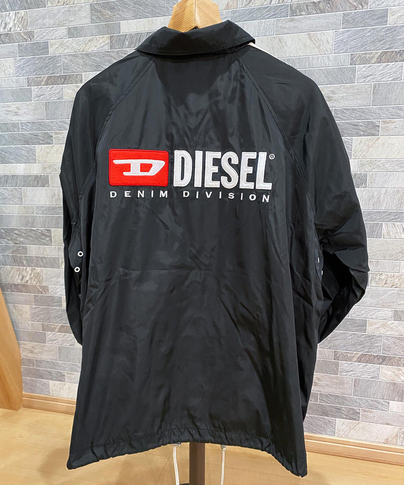 DIESEL ディーゼル 刺繍ロゴ スリーブライン コーチジャケット J-AKITO – TopIsm